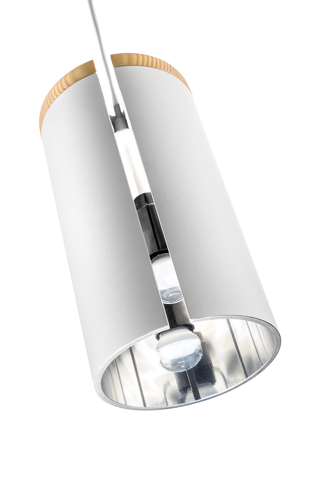 Packshot van een designer LED lamp armatuur