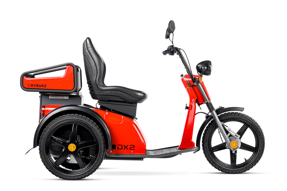 Productfoto's van elektrische scooter