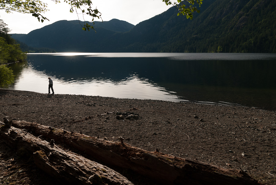 Zomaar een meer op Vancouver Island, BC