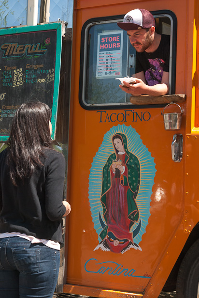 Tacofino truck in Tofino, BC