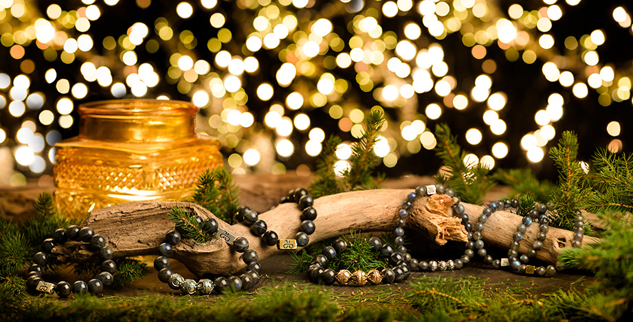 Kerst sfeerfoto's van stoere armbanden