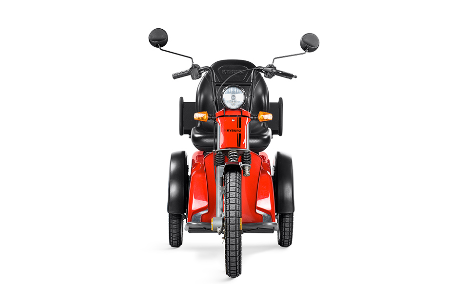Productfoto's van elektrische scooter