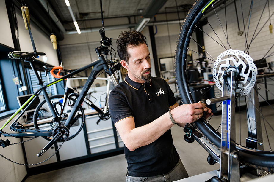 Bedrijfsreportage fietsenwinkel